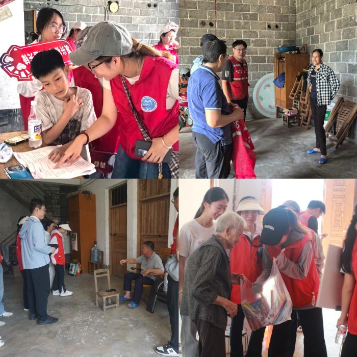 【暑期实践】医路振兴，乡野筑梦——公司师生赴马山县里当瑶族乡龙琴村开展暑期“三下乡”社会实践活动 第 1 张